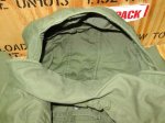 画像5: 米軍実物,COAT MEN'S WIND RESISTANT,OG 107　S-R (5)