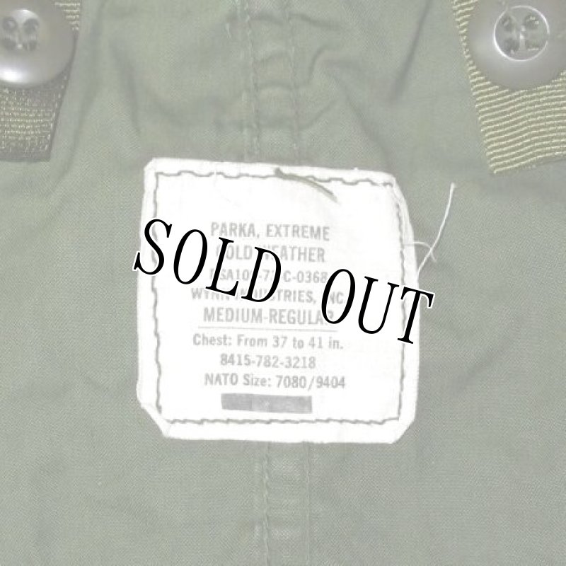 画像6: 米軍実物, PARKA EXTREME COLD WEATHER M-65 シェルパーカー M-R (6)