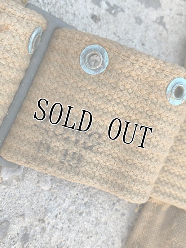 画像9: 米軍実物, バーガンナー 弾薬ベルト(BAR/M1918) (9)