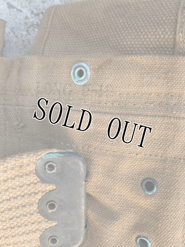 画像8: 米軍実物, バーガンナー 弾薬ベルト(BAR/M1918) (8)