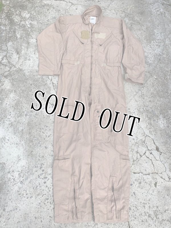 画像4: 米軍実物 CWU27/P　フライトスーツ　タン　44L (4)