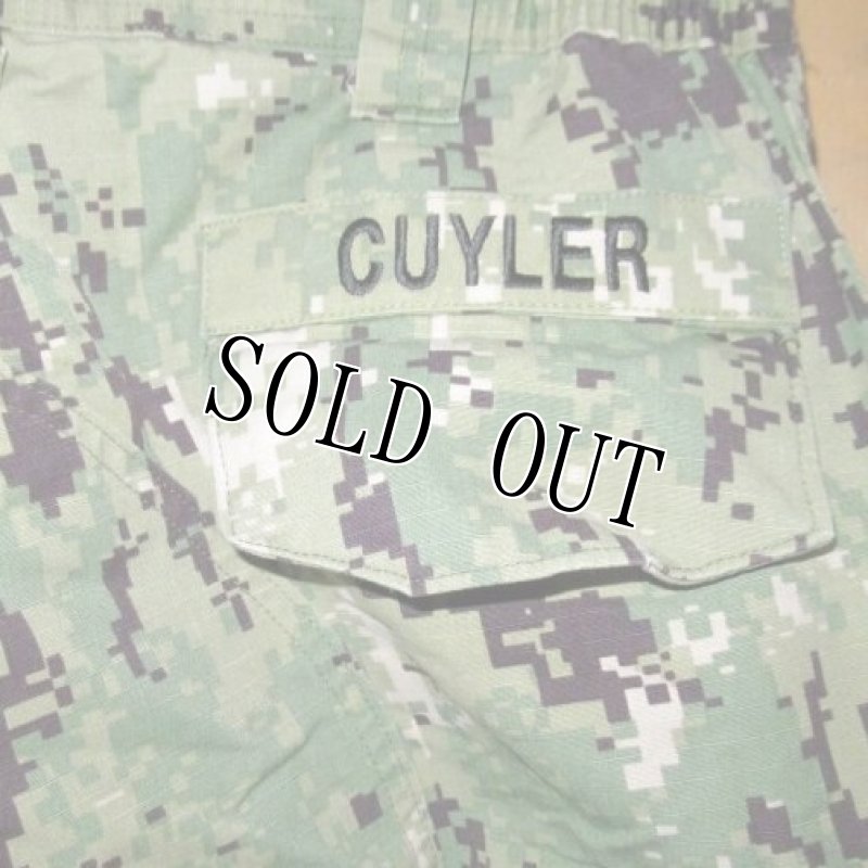 画像3: 米軍実物,US NAVY, AOR2 NUW 迷彩パンツ TYPEIII M-R (3)