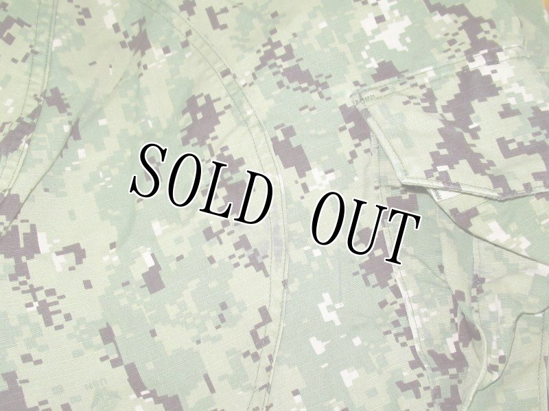 画像5: 米軍実物,US NAVY,　AOR2　NUW　迷彩パンツ　TYPEIII　M-R (5)