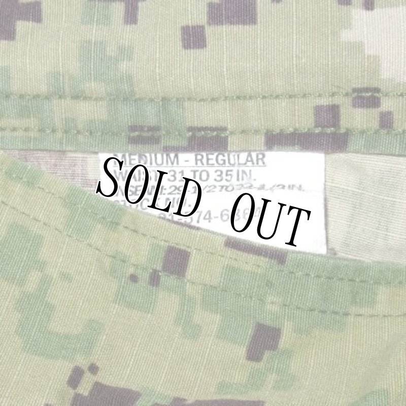 画像5: 米軍実物,US NAVY, AOR2 NUW 迷彩パンツ TYPEIII M-R (5)