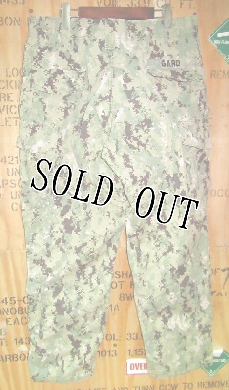 画像3: 米軍実物,US NAVY, AOR2 NUW 迷彩パンツ TYPEIII L-S (3)