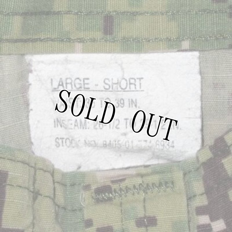 画像6: 米軍実物,US NAVY, AOR2 NUW 迷彩パンツ TYPEIII L-S (6)