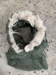 画像1: 米軍実物 HOOD WINTER W/SYNTHETIC FUR RUFF OG-107 (1)