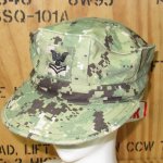 画像1: 米海軍実物　AOR2　US NAVY CAP　7　5/8 (1)