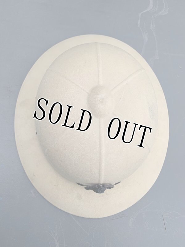 画像6: 米軍実物 USMC RIFLE INSTRUCTOR  SUN HELMET  (6)