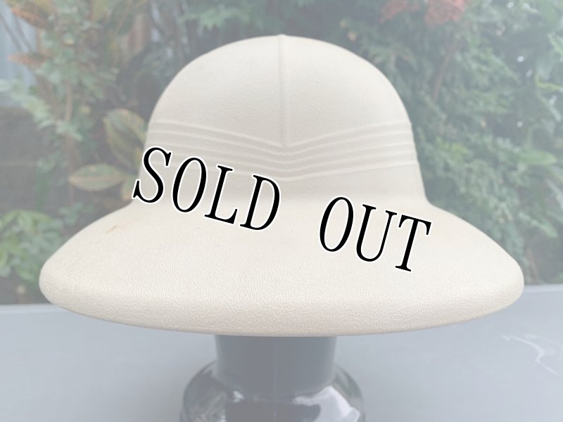 画像4: 米軍実物 USMC RIFLE INSTRUCTOR  SUN HELMET  (4)