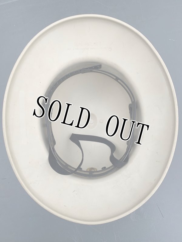 画像7: 米軍実物 USMC RIFLE INSTRUCTOR  SUN HELMET  (7)