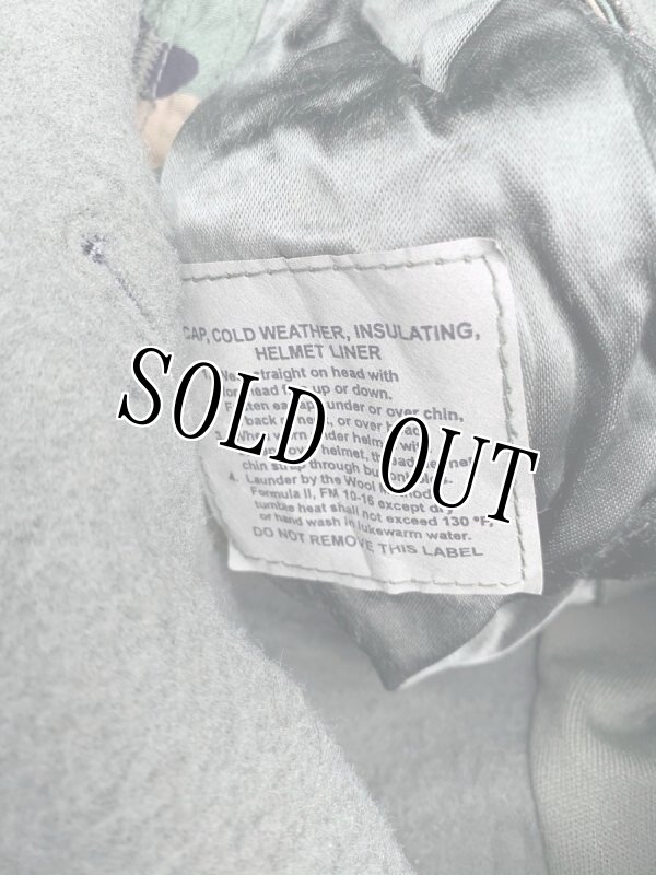 画像6: 米軍実物 CAP COLD WEATHER ヘルメットライナー 7 1/4 (6)