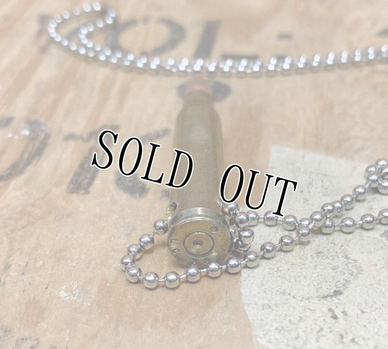 画像3: 米軍放出品 55.6実弾 アクセサリー ネックレス (3)