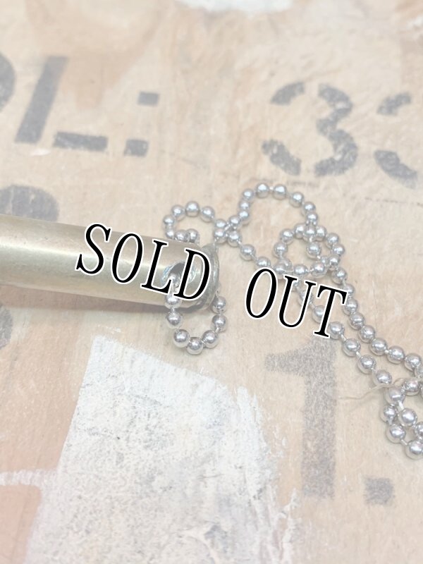 画像4: 米軍放出品 55.6実弾 アクセサリー ネックレス (4)