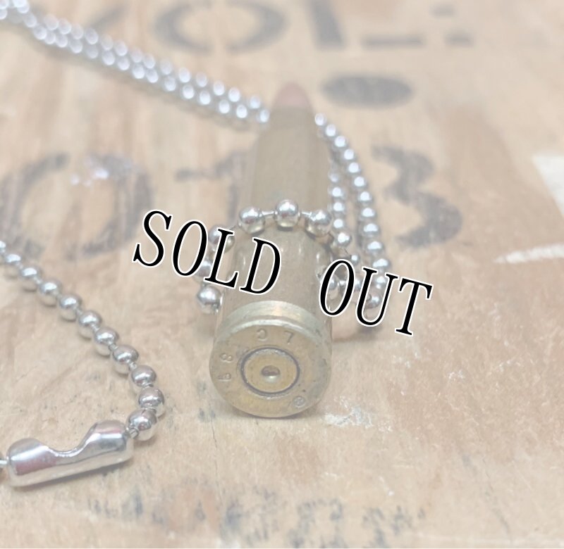 画像3: 米軍放出品 55.6実弾 アクセサリー ネックレス (3)