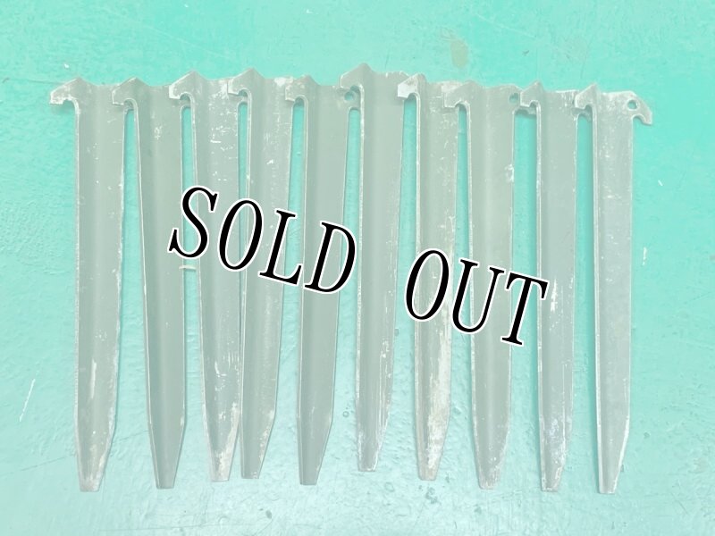 画像3: 米軍実物 テント用 ペグ 10本セット (3)