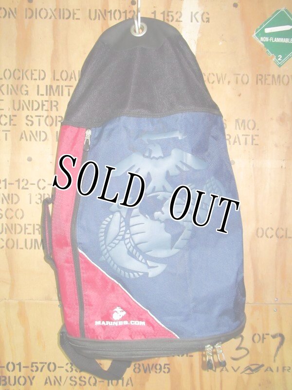 画像4: 米軍放出品 USMC ダッフル バッグ (4)