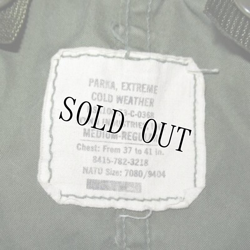 画像6: 米軍実物, PARKA EXTREME COLD WEATHER M-65 シェルパーカー M-R (6)
