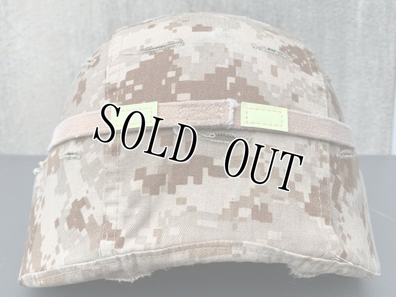 画像3: 海兵隊実物 USMC LWH ライトウェイト   ヘルメット カバー/マウント セット　M (3)