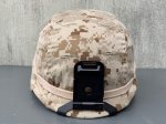 画像2: 海兵隊実物 USMC LWH ライトウェイト   ヘルメット カバー/マウント セット　M (2)