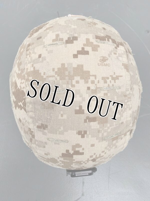 画像5: 海兵隊実物 USMC LWH ライトウェイト   ヘルメット カバー/マウント セット　M (5)