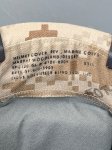 画像8: 海兵隊実物 USMC LWH ライトウェイト   ヘルメット カバー/マウント セット　M (8)