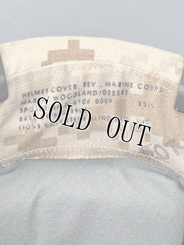 画像8: 海兵隊実物 USMC LWH ライトウェイト   ヘルメット カバー/マウント セット　M (8)