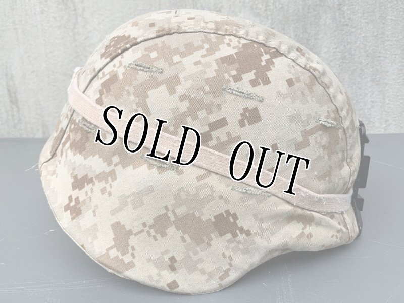 画像4: 海兵隊実物 USMC LWH ライトウェイト   ヘルメット カバー/マウント セット　M (4)