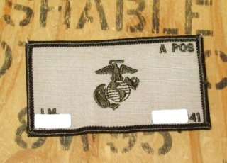 海兵隊実物 US MARINE ネームパッチ ワッペン(U.S.MARINES) 海兵隊実物 US MARINE ネームパッチ ワッペン(U.S.MARINES)