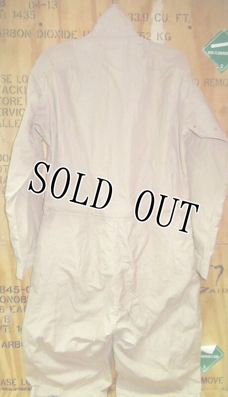 画像4: 米軍実物 CWU27/P　フライトスーツ　タン　42R (4)