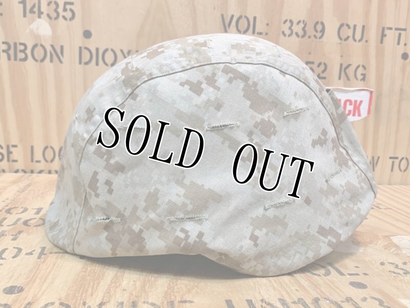 画像7: 海兵隊実物 USMC LWH ライトウェイト   ヘルメット カバー/マウント セット M (7)