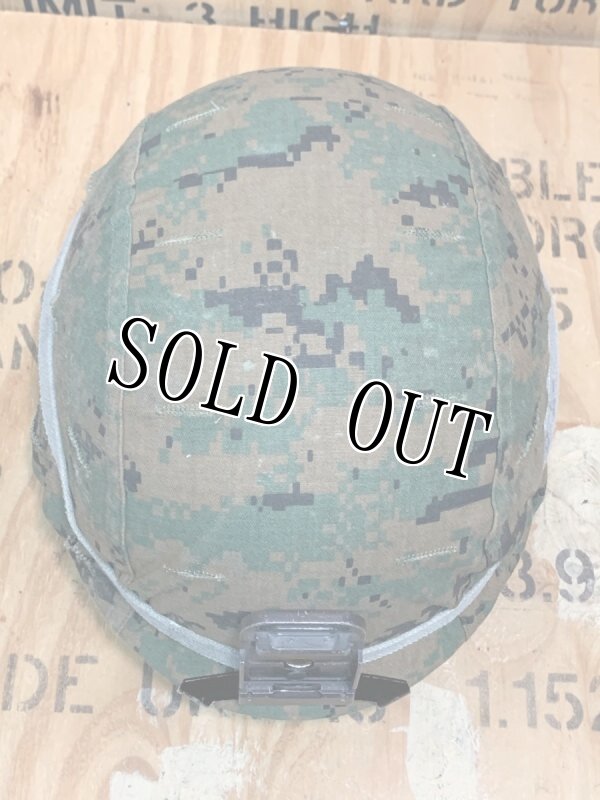 画像6: 海兵隊実物 USMC LWH ライトウェイト   ヘルメット カバー/マウント セット M (6)