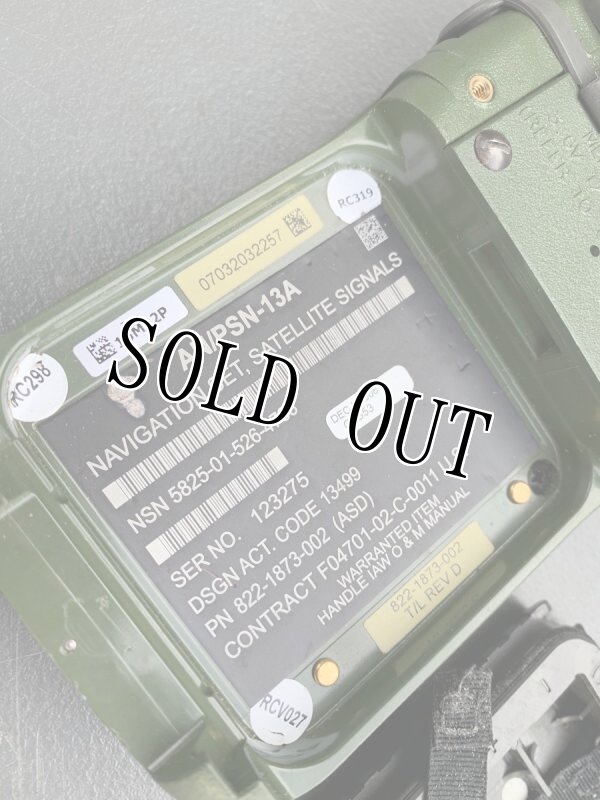 画像12: 米軍実物 Rockwell Collins/DAGR AN/PSN-13A GPSレシーバー 軍用無線  (12)