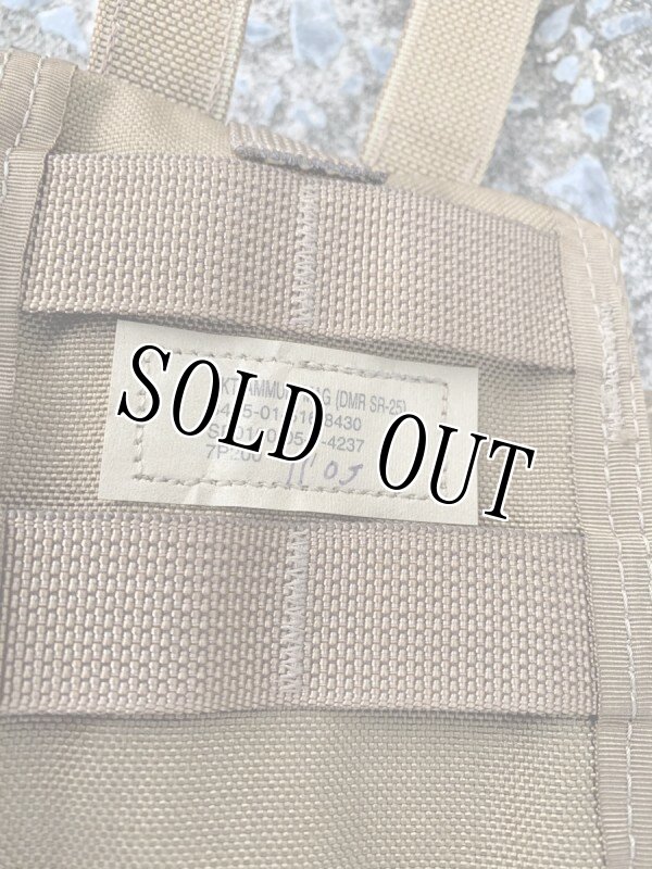 画像6: 米軍実物 FSBEII アライド PKT AMMUN  SR25/M14 DMRマグポーチ (6)