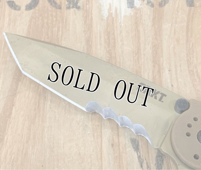 画像4: 米海兵隊放出品 CRKT M16-14DSFG  SPECIAL FORCES  タントー ナイフツール コヨーテ (4)