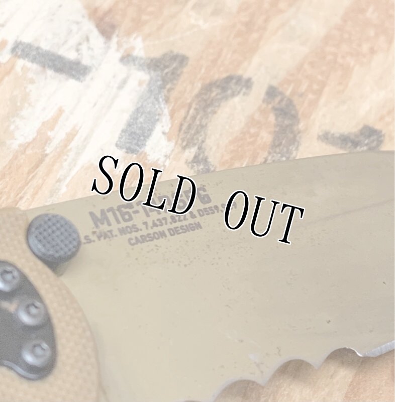 画像5: 米海兵隊放出品 CRKT M16-14DSFG  SPECIAL FORCES  タントー ナイフツール コヨーテ (5)