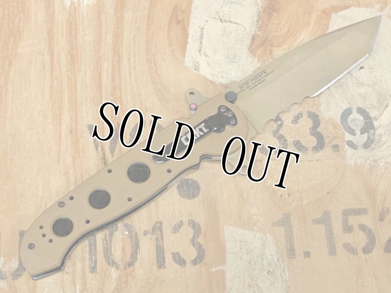 画像2: 米海兵隊放出品 CRKT M16-14DSFG  SPECIAL FORCES  タントー ナイフツール コヨーテ (2)