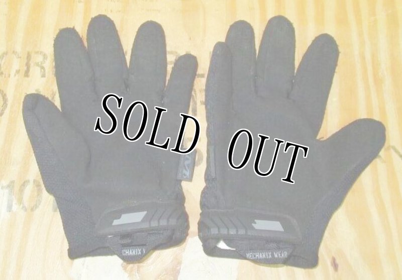 画像2: 米軍放出品 MECHANIX TAA COMPLIANT  オリジナル グローブ ブラック SMALL (2)