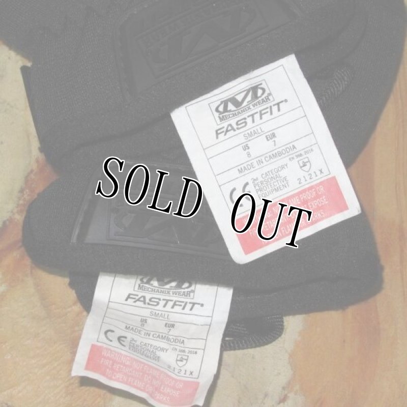 画像4: 米軍放出品 MECHANIX FASTFIT グローブ ブラック SMALL (4)