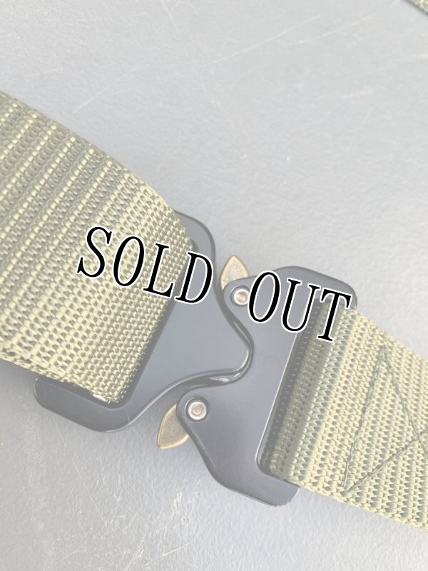 画像3: 米軍放出品 タクティカル クイックリリース   ベルト　OD (3)