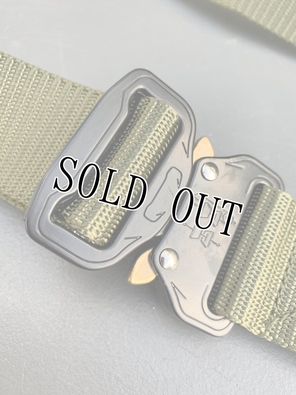 画像2: 米軍放出品 タクティカル クイックリリース   ベルト　OD (2)