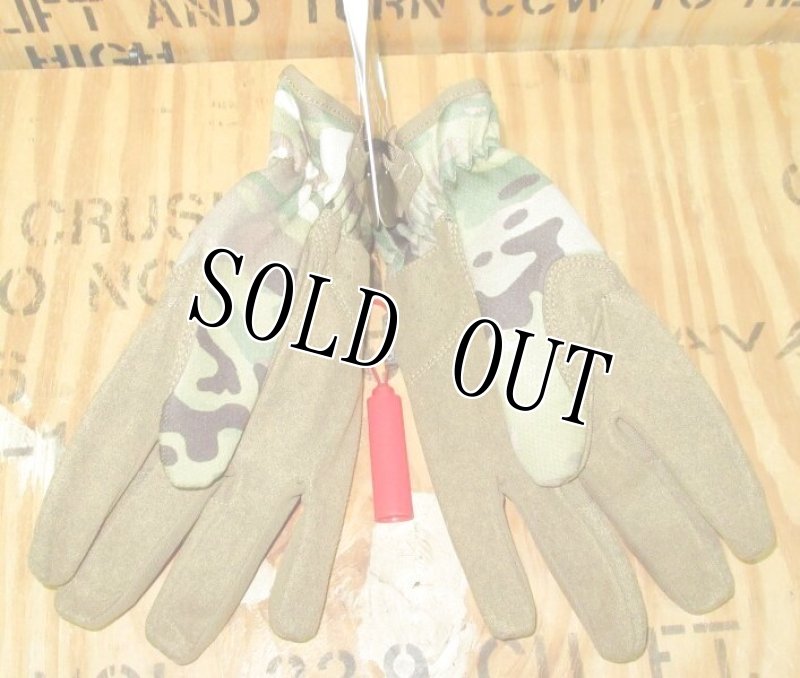 画像2: 米軍放出品 MECHANIX FASTFIT グローブ MULTICAM LARGE (2)