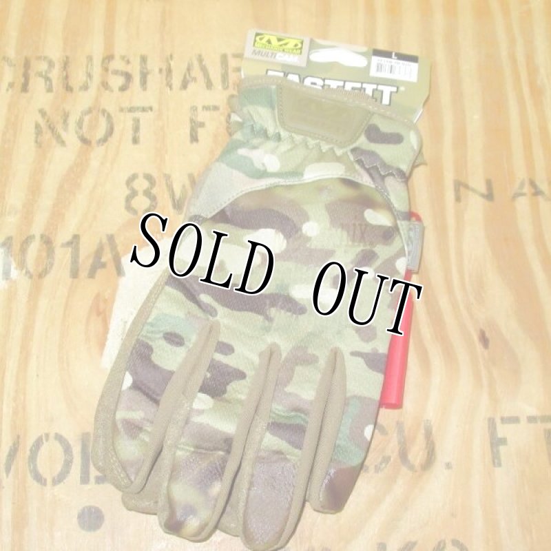 画像1: 米軍放出品 MECHANIX FASTFIT　グローブ MULTICAM　LARGE (1)