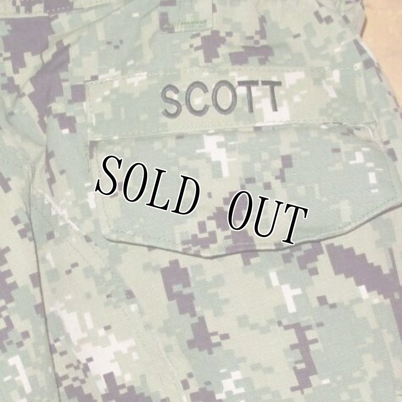 画像5: 米軍実物,US NAVY, AOR2 NUW 迷彩パンツ TYPEIII M-R (5)