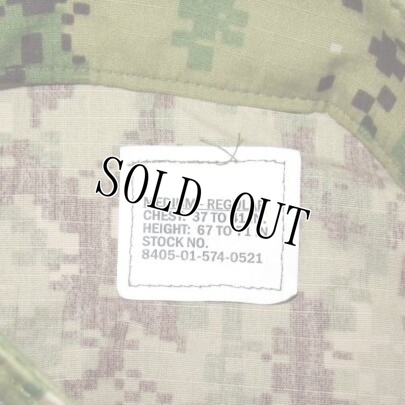 画像5: 米軍実物,US NAVY, AOR2 NUW 迷彩ジャケット TYPEIII M-R (5)