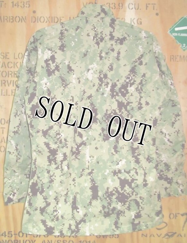 画像3: 米軍実物,US NAVY, AOR2 NUW 迷彩ジャケット TYPEIII XS-R (3)