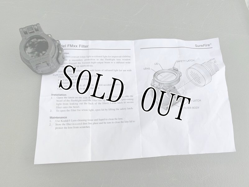 画像8: 米軍実物 Surefire  FM33 IR 赤外線 フィルター (8)