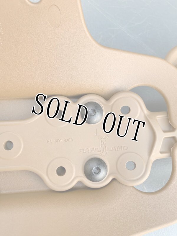 画像6: 米軍実物 SAFARILAND 6004-27 FDE LEG SHROUD    W/DROP FLEX ADAPTER QLS 22  (6)