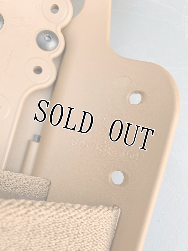 画像4: 米軍実物 SAFARILAND 6004-27 FDE LEG SHROUD    W/DROP FLEX ADAPTER QLS 22  (4)