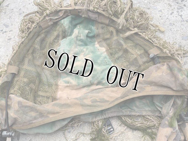 画像4: 米軍放出品 ORDNANCE TACTICAL     スナイパー ハーフ ギリー  (4)